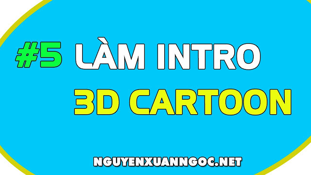 Tặng Mẫu Intro đẹp làm video Youtube bằng Camtasia 8 - Mẫu 5 3D Cartoon