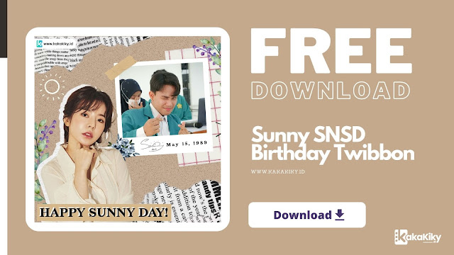 download twibbon sunny snsd birthday