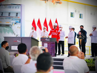 Jokowi resmikan PLTA di Sulawesi