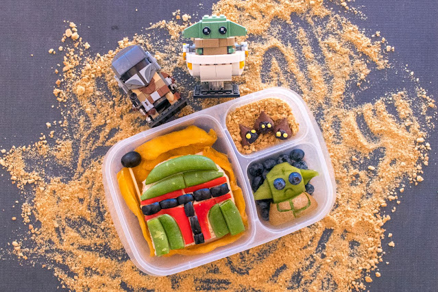 Star Wars The Book of Boba Fett Food Art School Lunch Recipe