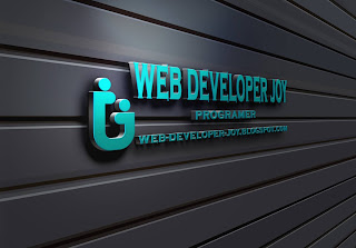 web developer joy logo || web developer joy brand
