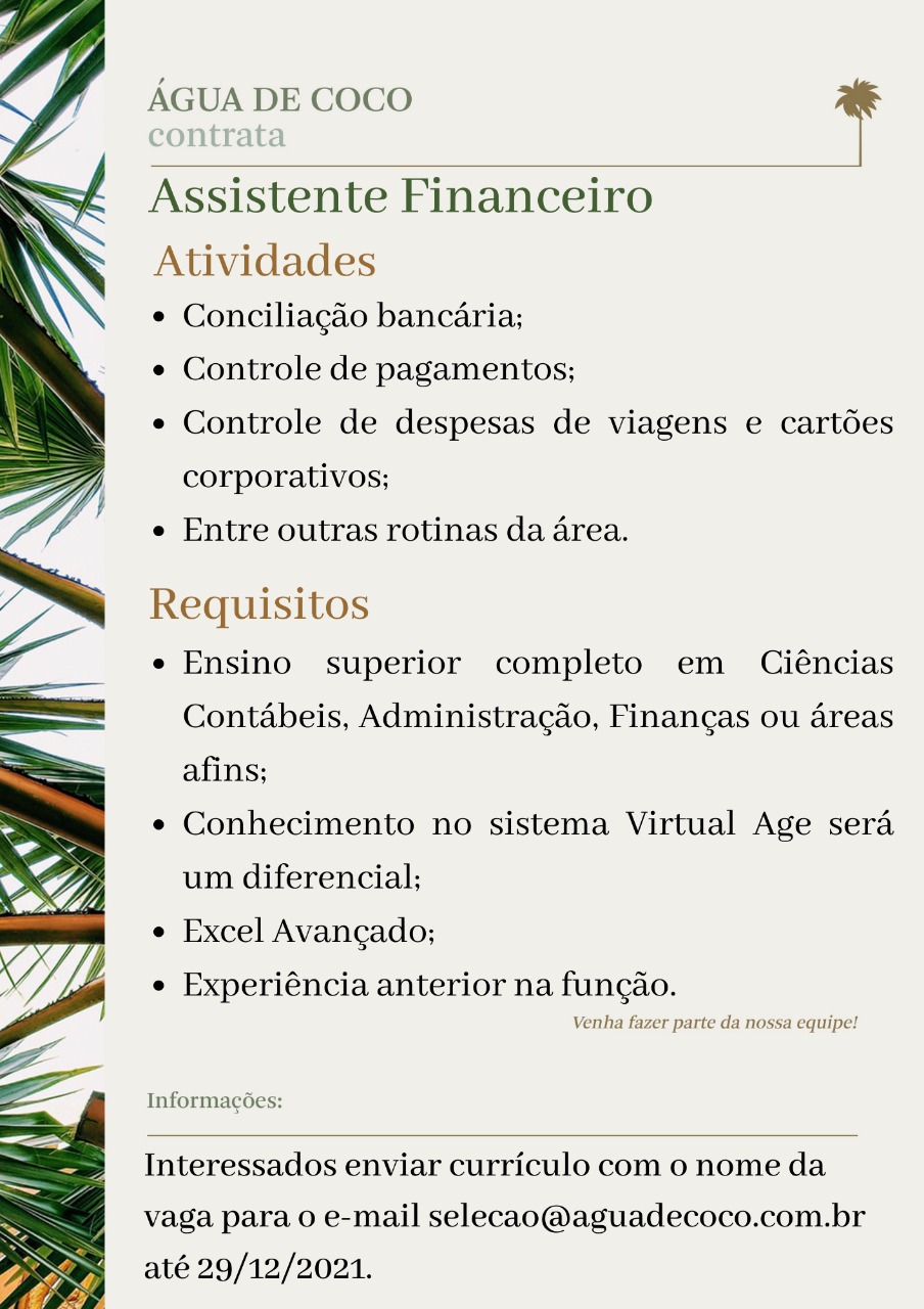Assistente Financeiro 