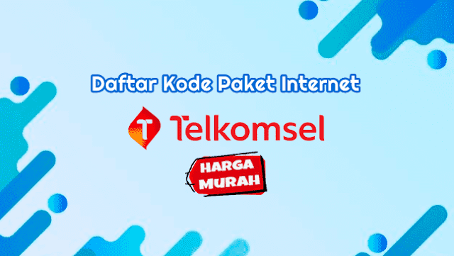 Daftar Kode Paket Internet Murah Telkomsel