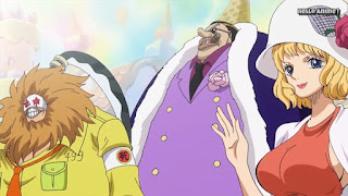 ワンピースアニメ WCI編 830話 お茶会ゲスト | ONE PIECE ホールケーキアイランド編