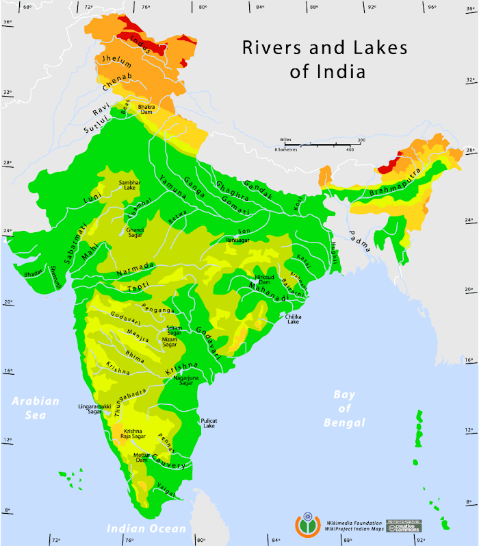 Rivers Of India
