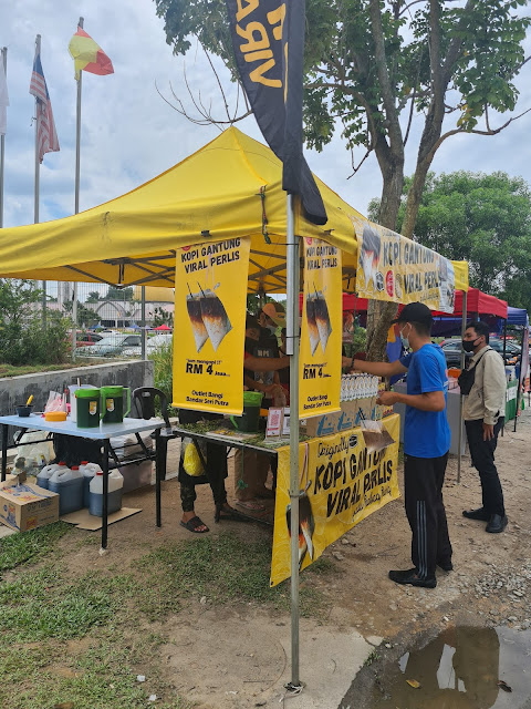 Kopi gantung viral perlis