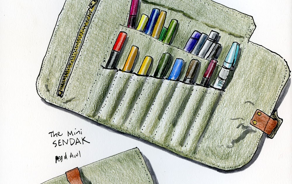 Fueled by Clouds & Coffee: Colored Pencil Smudging Tests with Blenders