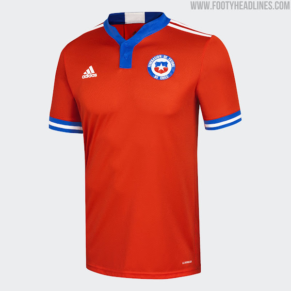 Sudor Globo Fecha roja Adidas Chile 2021-22 Home & Away Kits Revealed - Footy Headlines