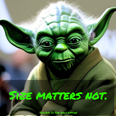 The 45 Best Yoda Quotes | Amazingly Inspirational They Are, Size matters not.