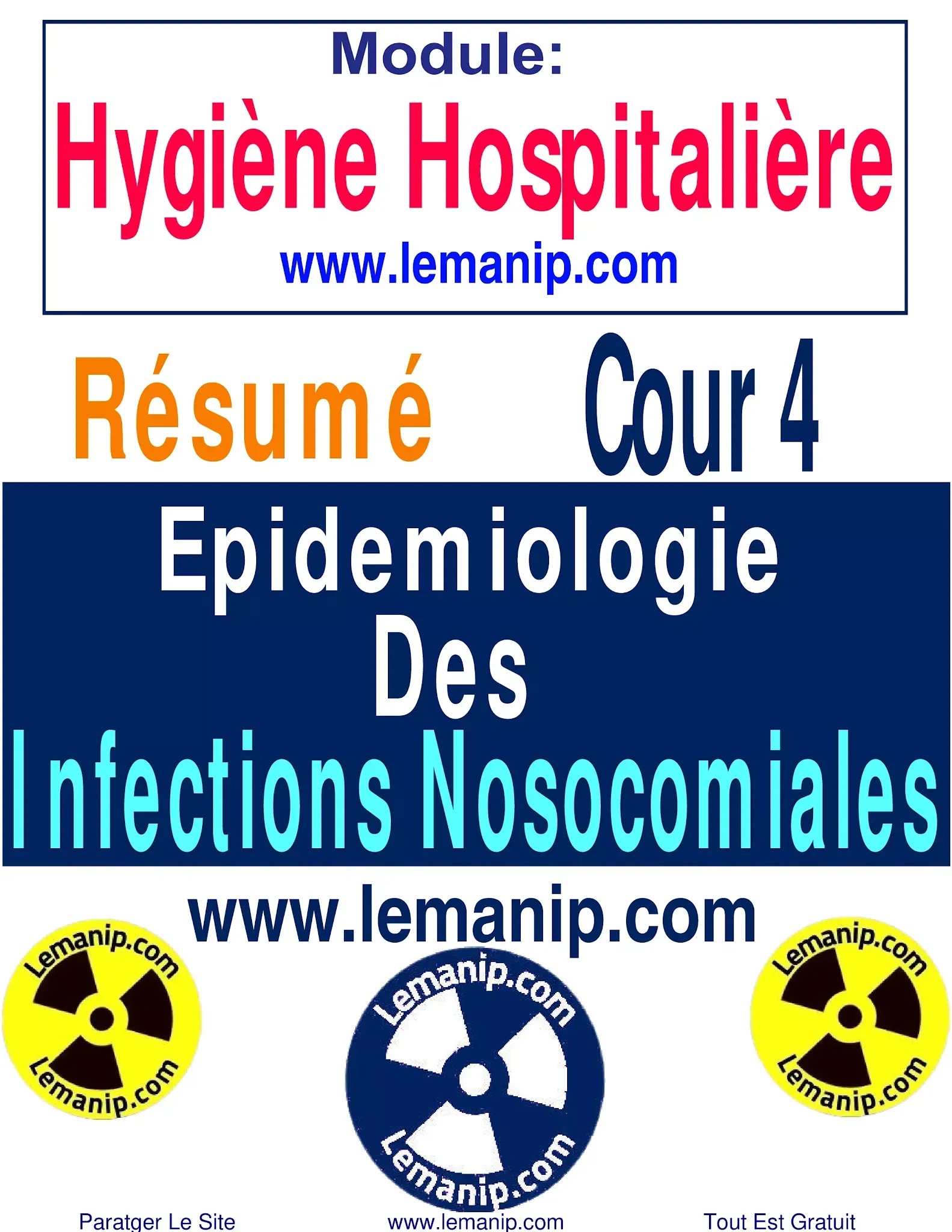 Résumé Du Cours 4 Du Module Hygiène Hospitalière