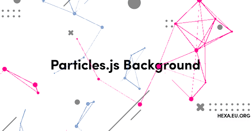 Membuat Particles.js Sebagai Background di website dan Blogger