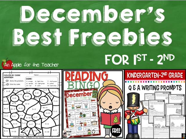 Teacher Freebies for December