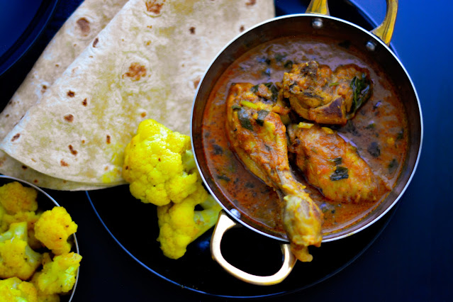 Methi Achari Chicken Curry