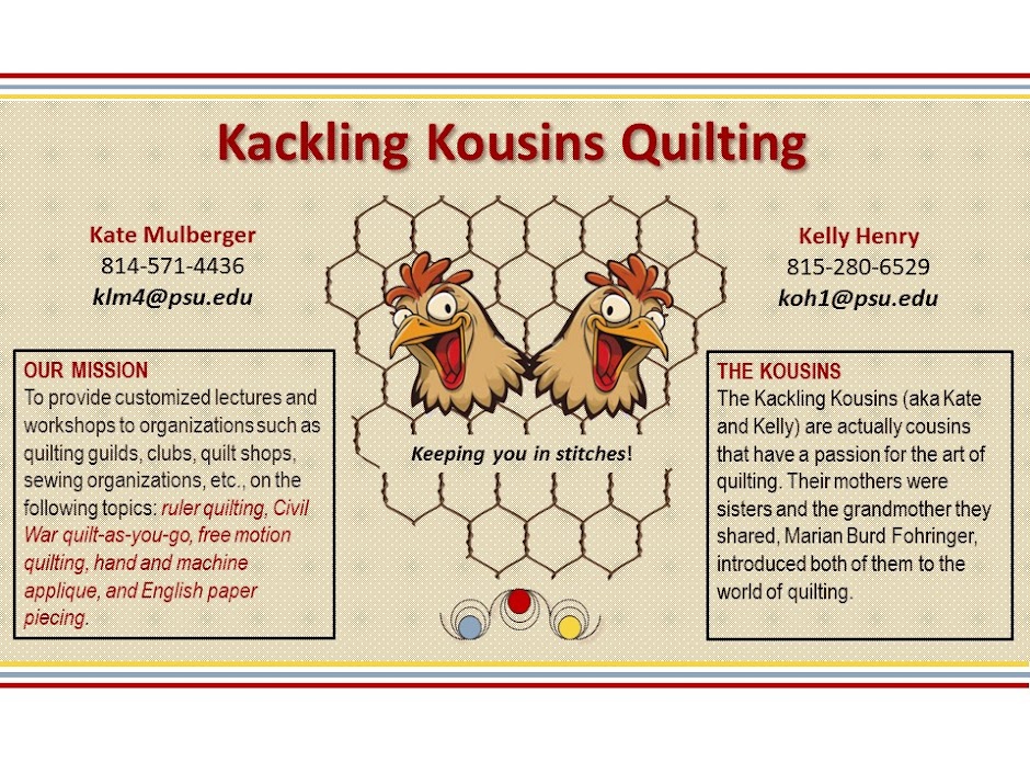 Kackling Kousins Quilting