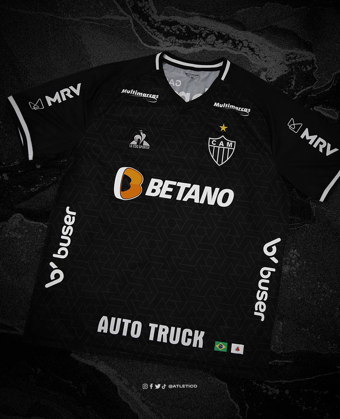 Atletico Mineiro Third Jersey 2021/2022 Le Coq Sportif M-XL NWT