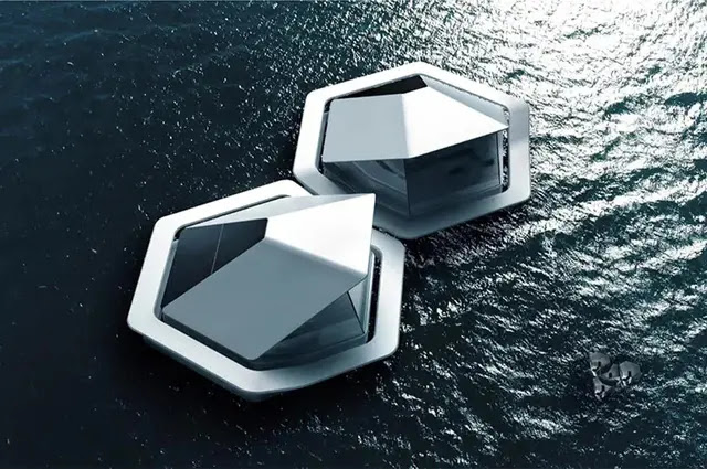 This model of mobile home on the sea could be where we live in 50 years