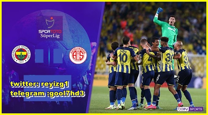 Antalyaspor Fenerbahçe Canlı maç izle - Maç linkleri