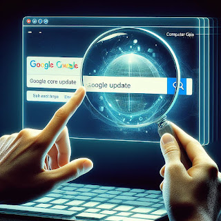 google core update on computer