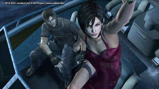 โหลดเกมฟรี Resident Evil 4 HD Project 2022