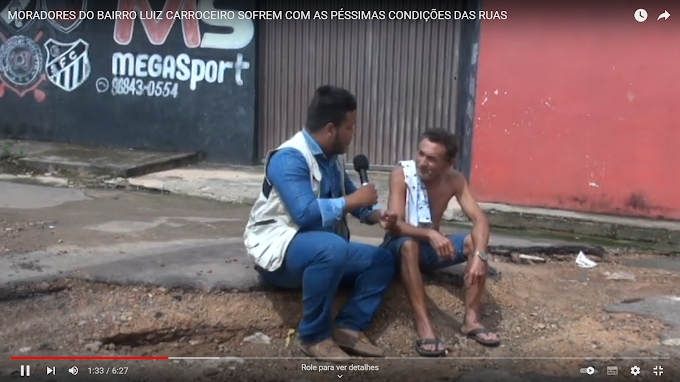 TRIZIDELA DO VALE: Moradores do bairro Luiz Carroceiro sofrem com as péssimas condições das ruas.
