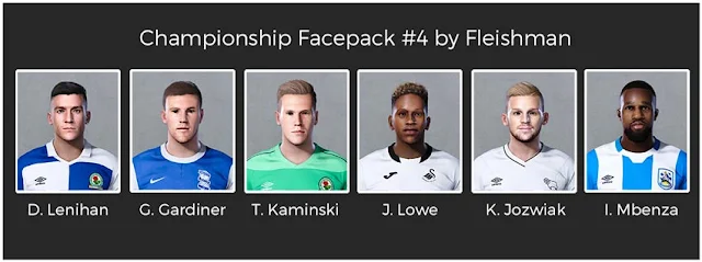 Championship Facepack #4 For eFootball PES 2021