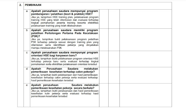 checklist csms 3