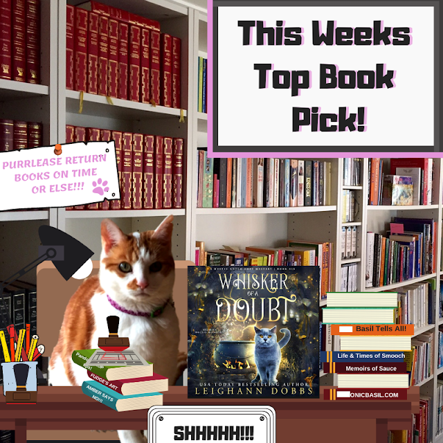 Amber's Book Reviews - What Are We reading This Week #188 ©BionicBasil® Whisker of Doubt