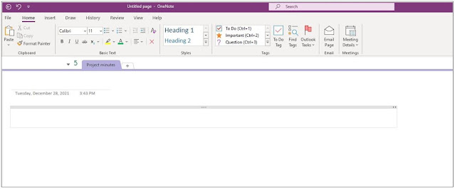 Meeting Minutes Automatization With OneNote