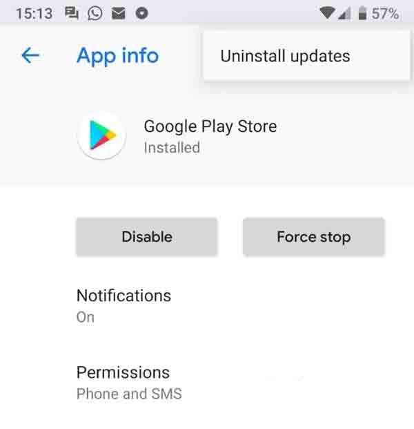 كيفية إصلاح خطأ Google Play 192 على نظام Android