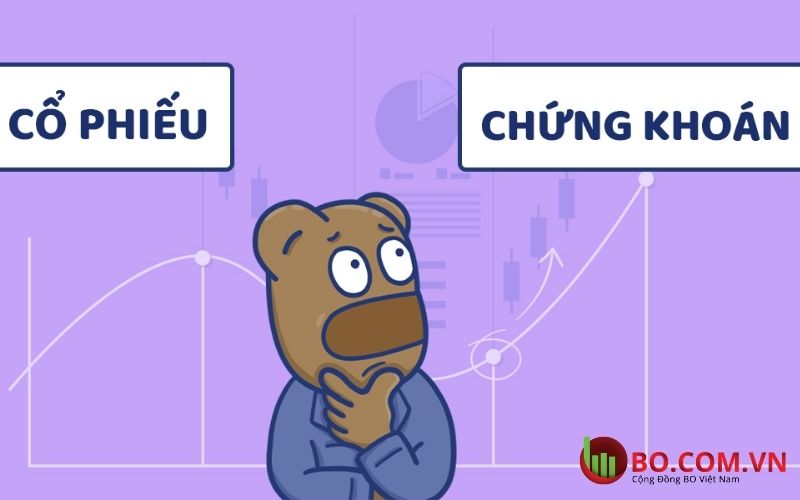 Phân biệt cổ phiếu và chứng khoán