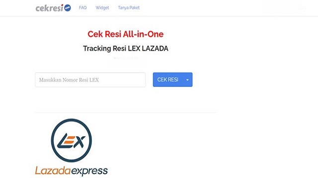 Cara Cek Resi Lazada