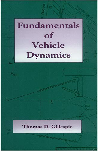 fundamentals of vehicle dynamics PDf