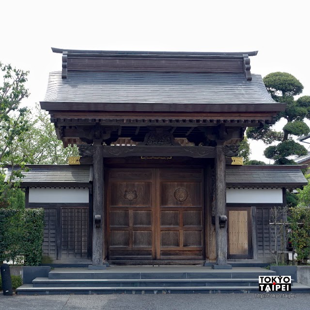 【光西寺】川越藩最後藩主的菩提寺　精緻山門木雕像藝術品