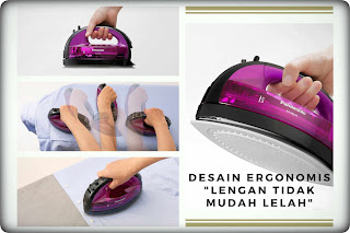 spesifikasi panasonic cordless iron