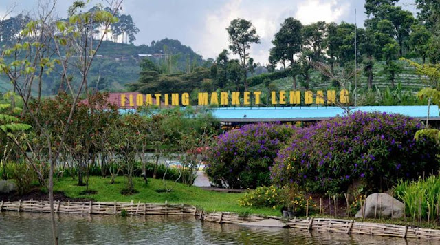 wisata pasar apung di lembang