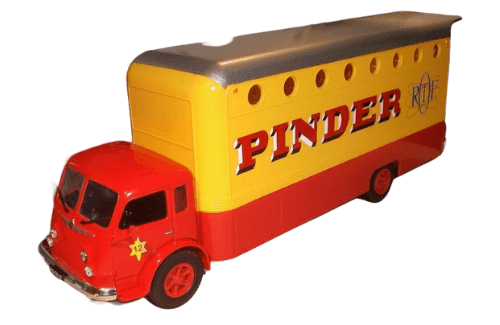 collection pinder 1:43, renault r 4220 1:43 logias de artistas 1956