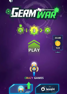 Jogue Germ War grátis, o jogo Cell War