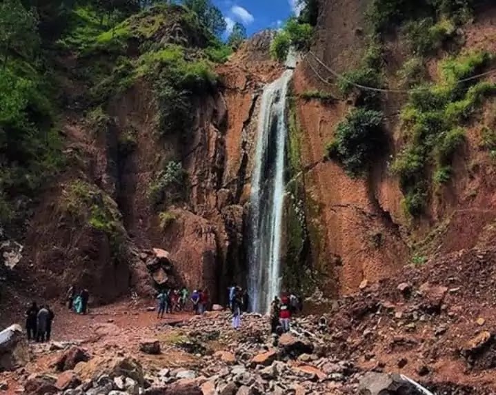 Dhani Waterfall Muzaffarabad, AJK | Highest in Neelum Valley