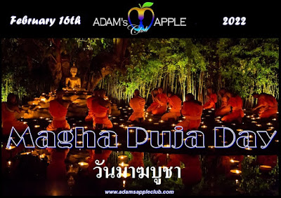 Magha Puja Day 2022 Adams Apple Club Chiang Mai