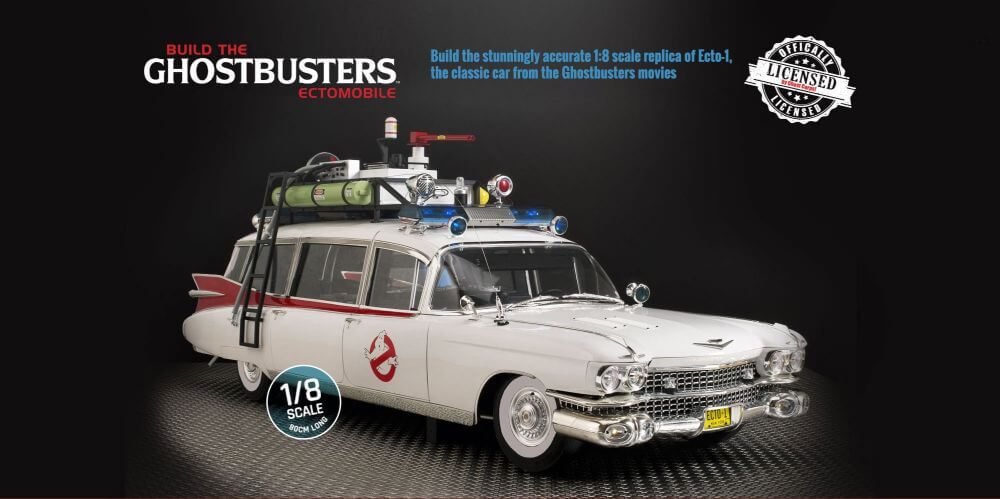 ecto 1 cazafantasmas escala 1:8