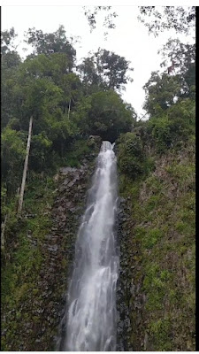 Air terjun nunum desa Rekimay, curup nunum Semende darat tengah Muara Enim Sumatera Selatan