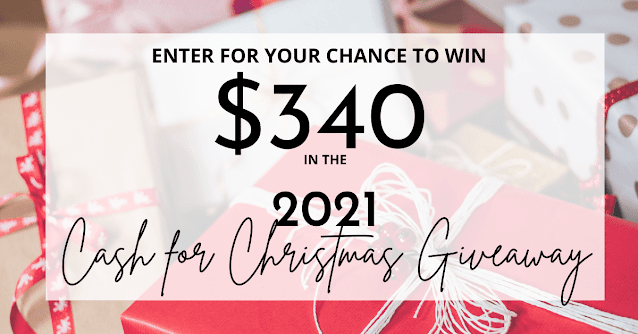 Cash For Christmas. Share NOW. #giveaway #cash #Christmas #eclecticredbarn