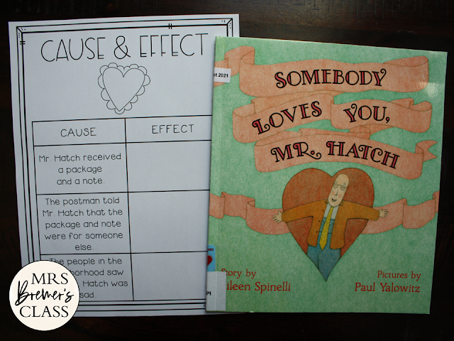 Somebody Loves You Mr Hatch book activities unit with literacy companion activities and a craftivity for Kindergarten and First Grade