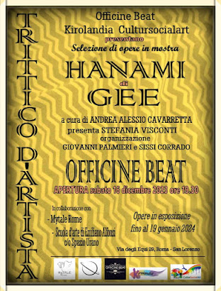 TRITTICO D'ARTISTA II ed. Prima esposizione: NANAMI di GEE