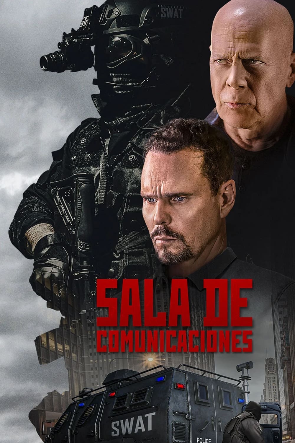 portada de la pelicula Sala de comunicaciones latino descargar mega