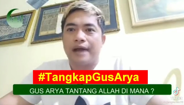 Media sosial kembali dihebohkan video laki Gus Arya Tantang Allah Dimana, Netizen Serukan #TangkapGusArya, Ferdinand Kedua?