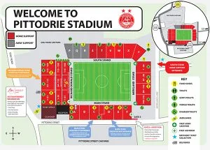 Aberdeen FC Pittodrie Stadium
