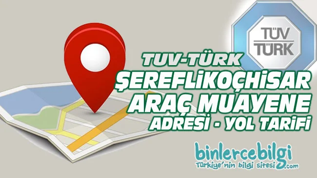 Ankara Şereflikoçhisar araç muayene istasyonu, Şereflikoçhisar araç muayene yol tarifi, Şereflikoçhisar araç muayene randevu, adresi, telefonu, online randevu al.