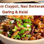 Nasi Ayam Claypot, nasi berkerak garing & Halal
