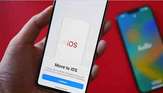 كيفية العمل واستخدام برنامج Move to iOS لنقل المعلومات